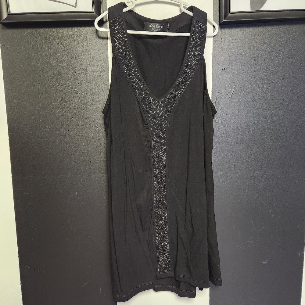 90's sparkle tunic tank